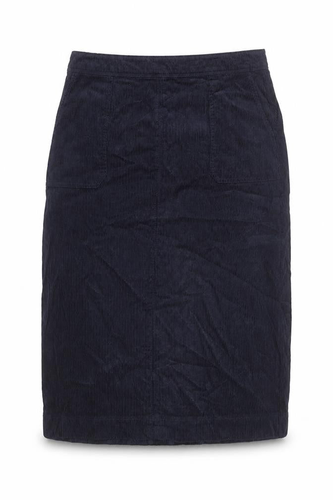 Marks and Spencer Women’s Blue Corduroy Pencil Skirt Size 12