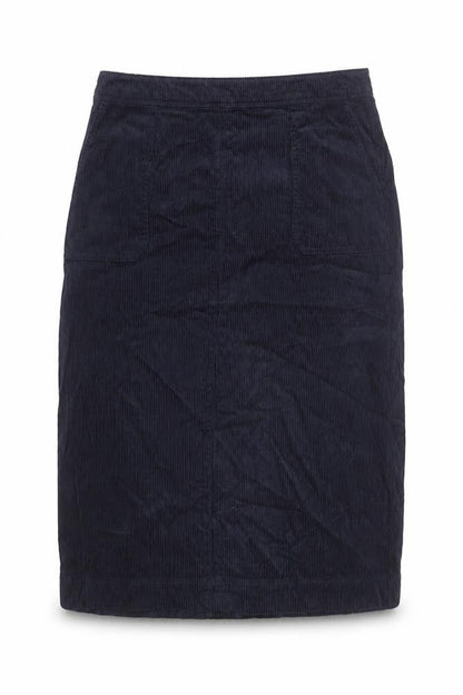 Marks and Spencer Women’s Blue Corduroy Pencil Skirt Size 12