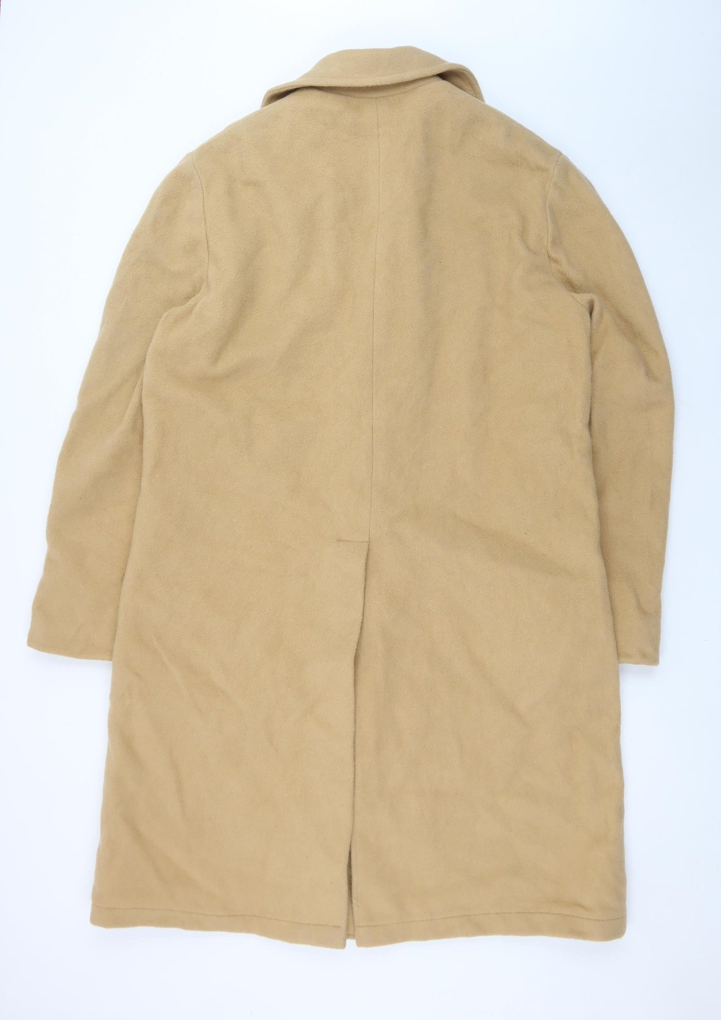 Botany Weathertopper Women’s Beige Wool Long Overcoat Size 16