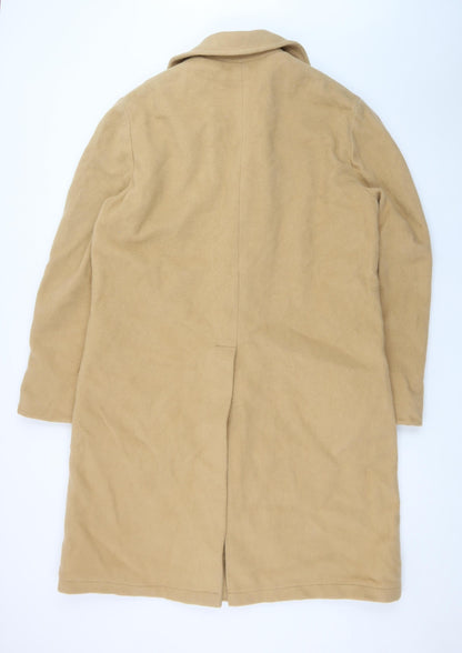 Botany Weathertopper Women’s Beige Wool Long Overcoat Size 16