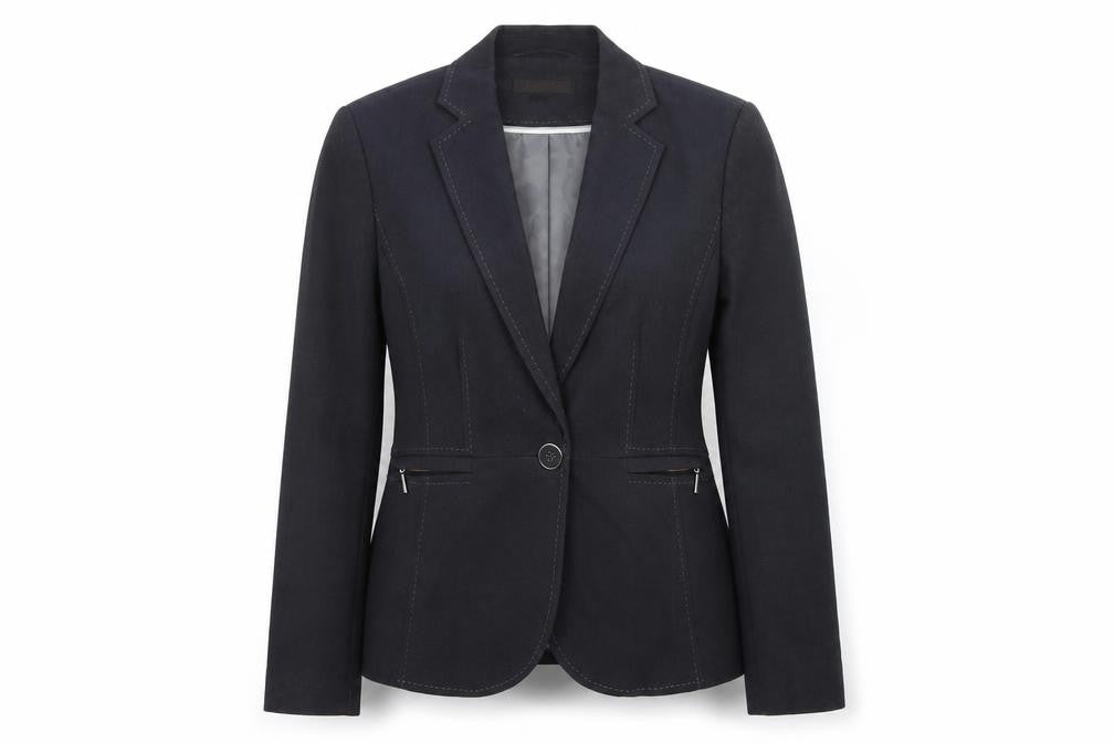 Marks and Spencer Women's Black Tailored Blazer UK 10