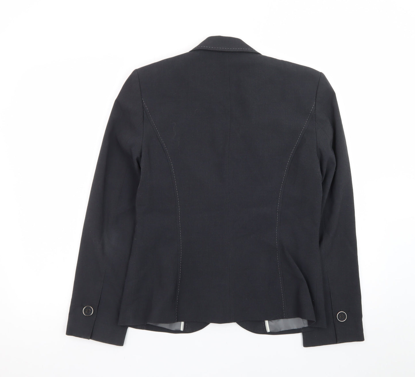 Marks and Spencer Women's Black Tailored Blazer UK 10
