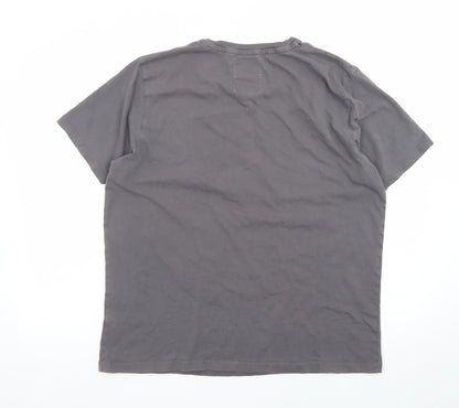 Manchester City F.C. Men's Grey XL Graphic Print T-Shirt