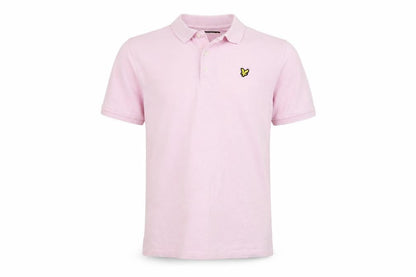 Lyle & Scott Junior Boys Pink Polo Shirt 15-16 Years Short Sleeve Cotton
