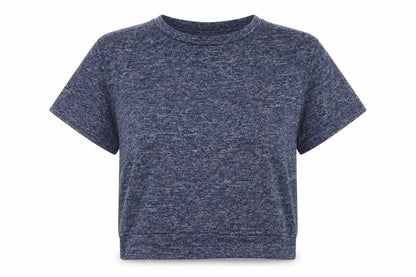 Mountain Warehouse Women's Blue Crew Neck Short Sleeve T-Shirt Size 12