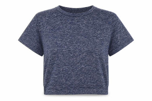 Mountain Warehouse Women's Blue Crew Neck Short Sleeve T-Shirt Size 12