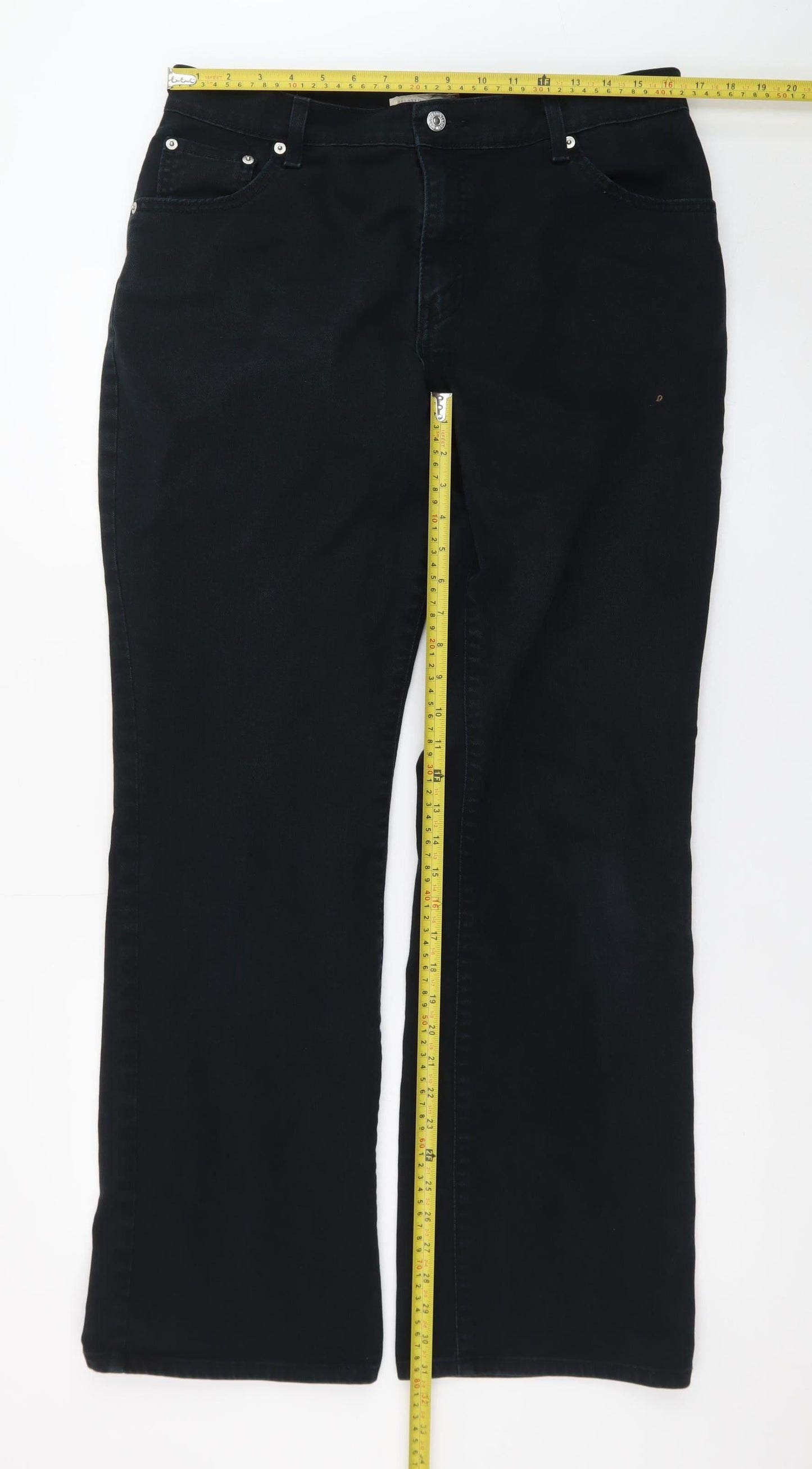 Levi's Women's Black 14L Straight Leg Stretch Jeans Tall Fit