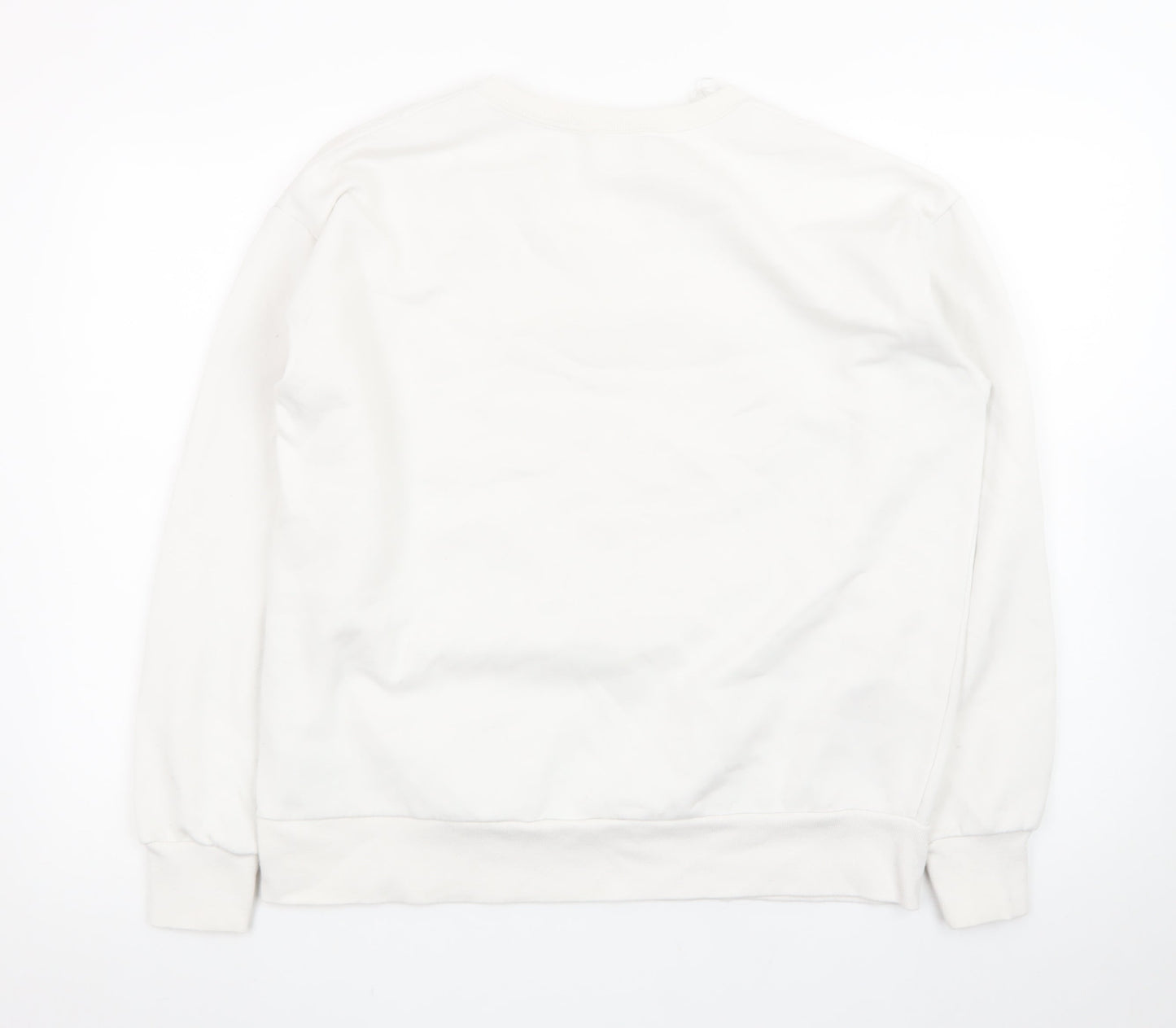 Beloved Men’s White Harry Potter Hogwarts Pullover Sweatshirt L