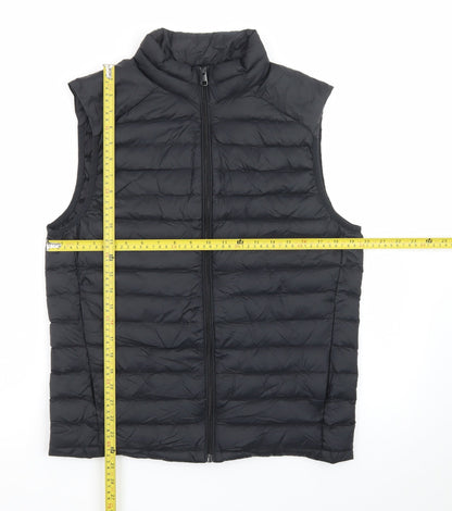 Marks and Spencer Men's Black Down Puffer Gilet Small