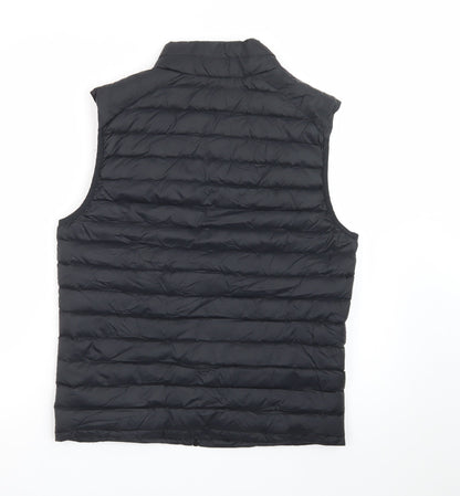 Marks and Spencer Men's Black Down Puffer Gilet Small
