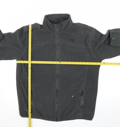 The North Face Men's Black Fleece Full Zip Jacket Size L Outdoor