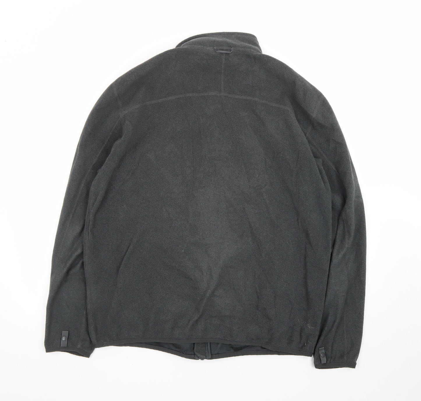 The North Face Men's Black Fleece Full Zip Jacket Size L Outdoor