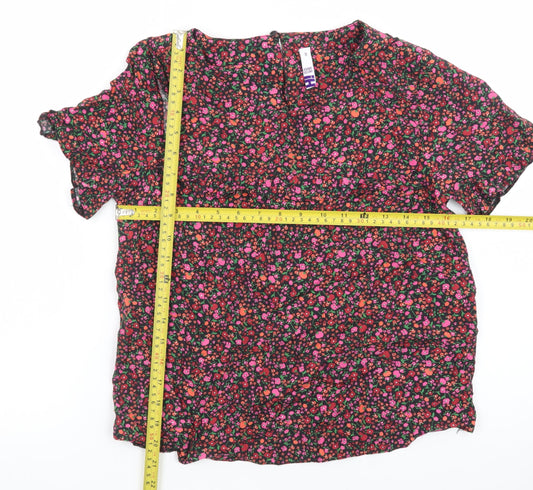 By Henry Holland Women's Multicoloured Floral Blouse Size 10
