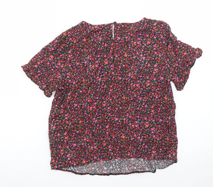 By Henry Holland Women's Multicoloured Floral Blouse Size 10