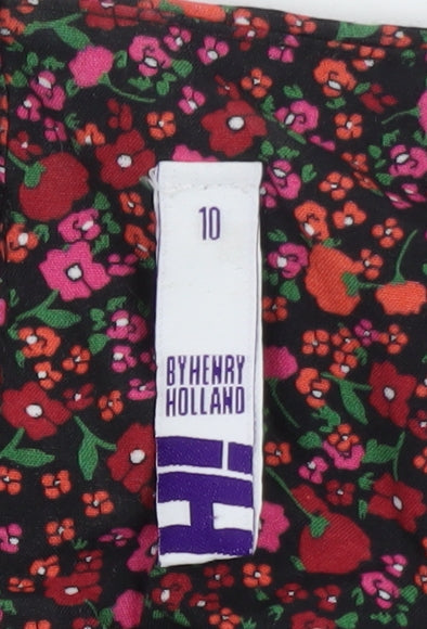 By Henry Holland Women's Multicoloured Floral Blouse Size 10