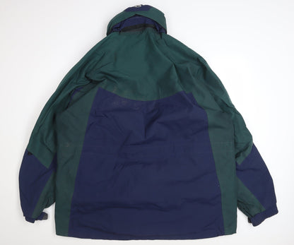 Sprayway Men’s Blue 2XL Gore-Tex Waterproof Hiking Parka Jacket