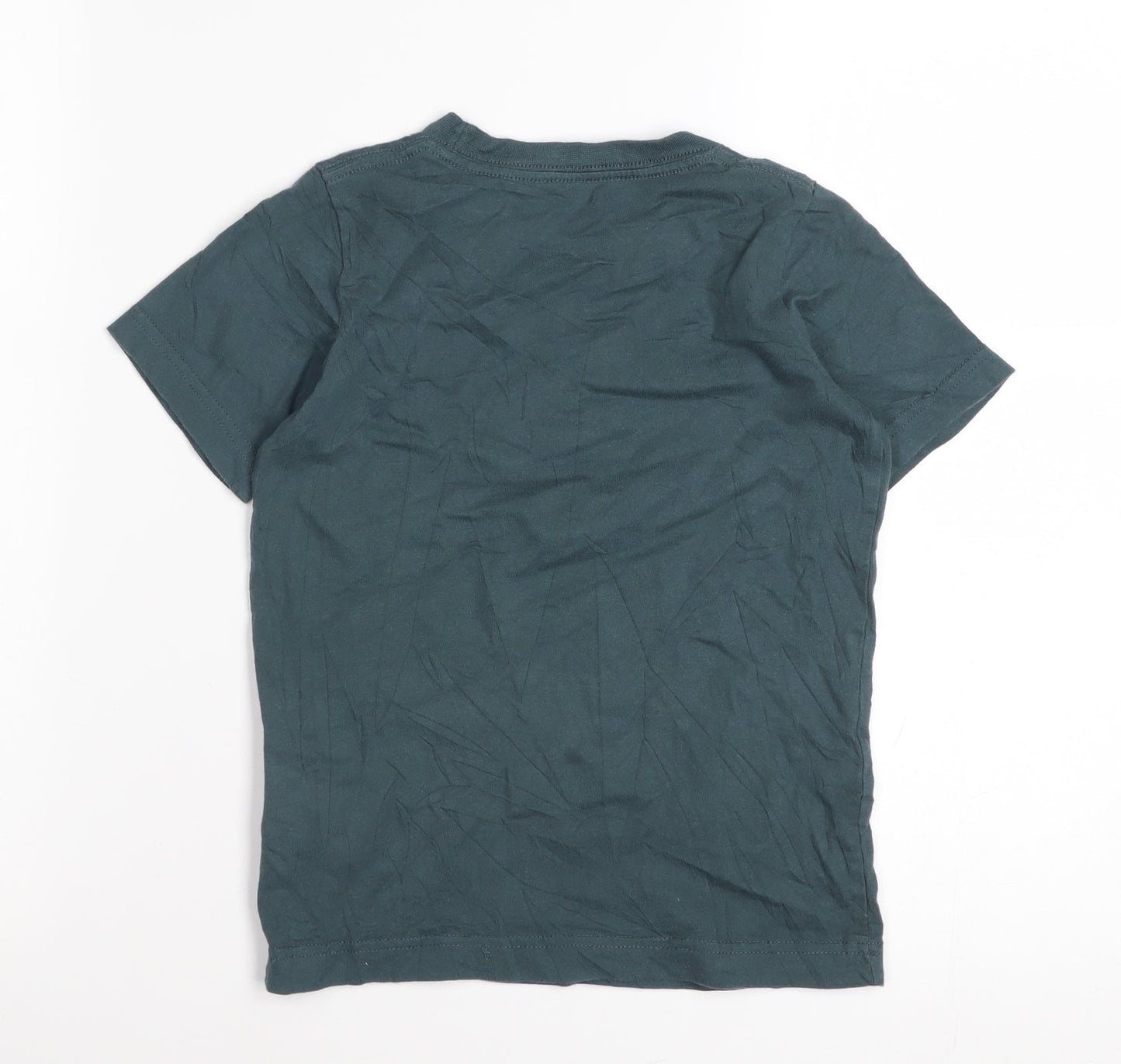 Converse Boys Green 5-6 Years Logo Graphic Cotton T-Shirt