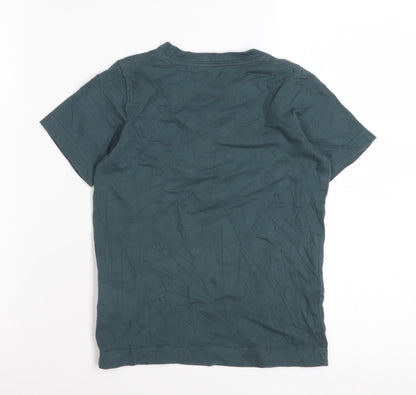 Converse Boys Green 5-6 Years Logo Graphic Cotton T-Shirt