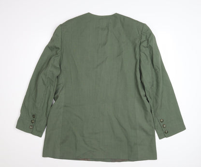 Viyella Women's Green Regular Fit Long Sleeve Country Jacket UK 16