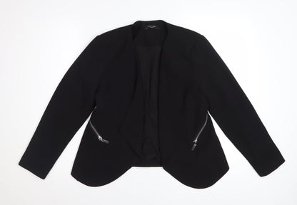 New Look Petite Women's Black Blazer UK 10 Regular Fit