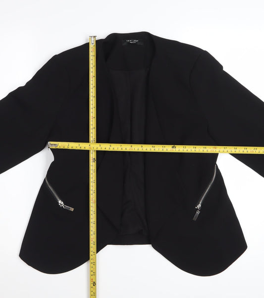 New Look Petite Women's Black Blazer UK 10 Regular Fit