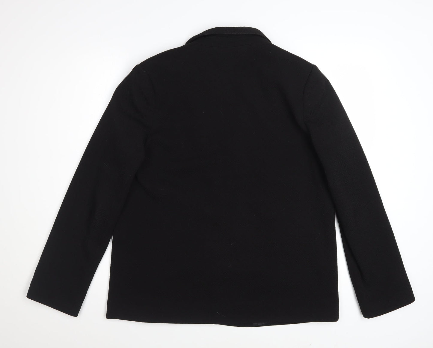 New Look Women Black Regular Fit Blazer Jacket Size 14
