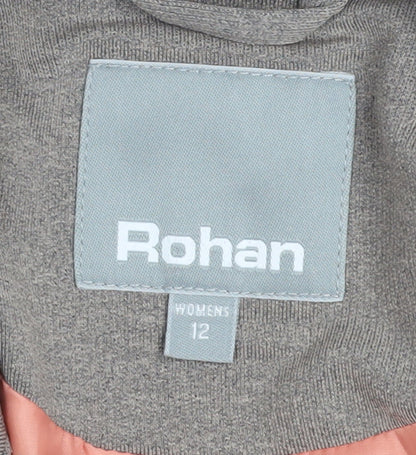 Rohan Women Brown Size 12 Journey Blazer Jacket Single-Breasted