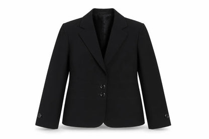 Marks and Spencer Women Black Size 18 Single-Breasted Blazer