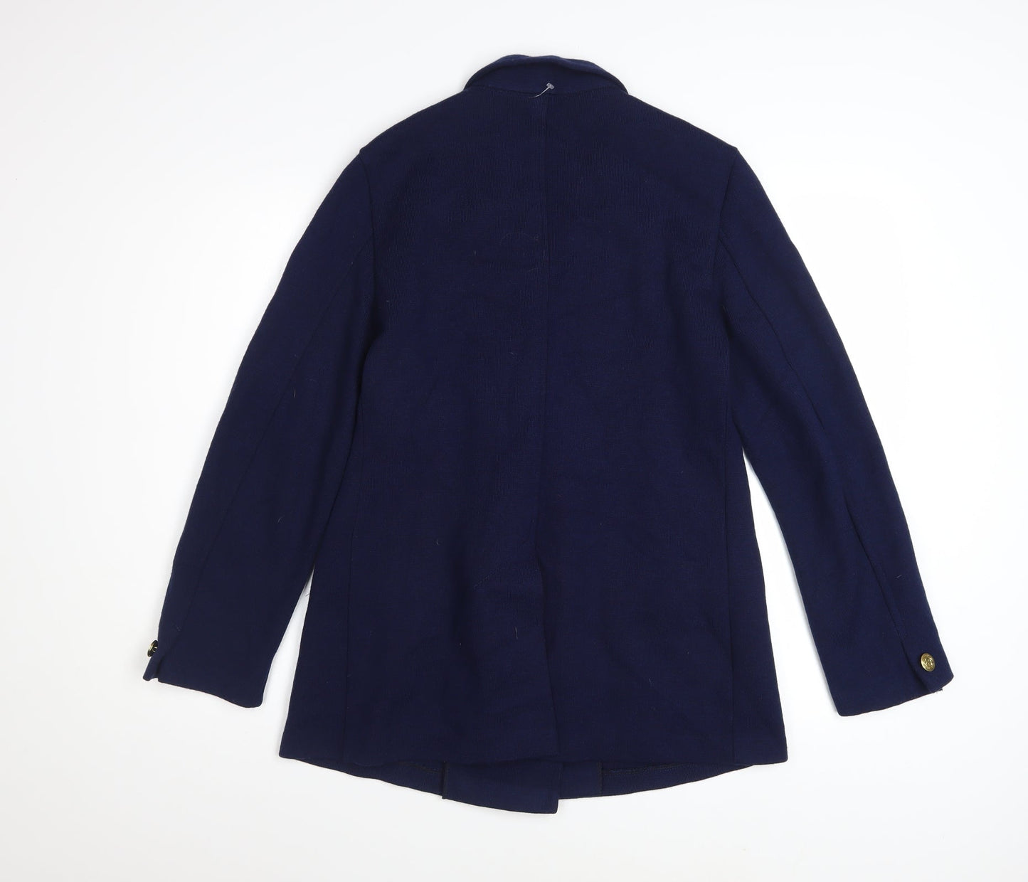 Polo of Sweden Women’s Navy Double-Breasted Wool Blazer UK 14