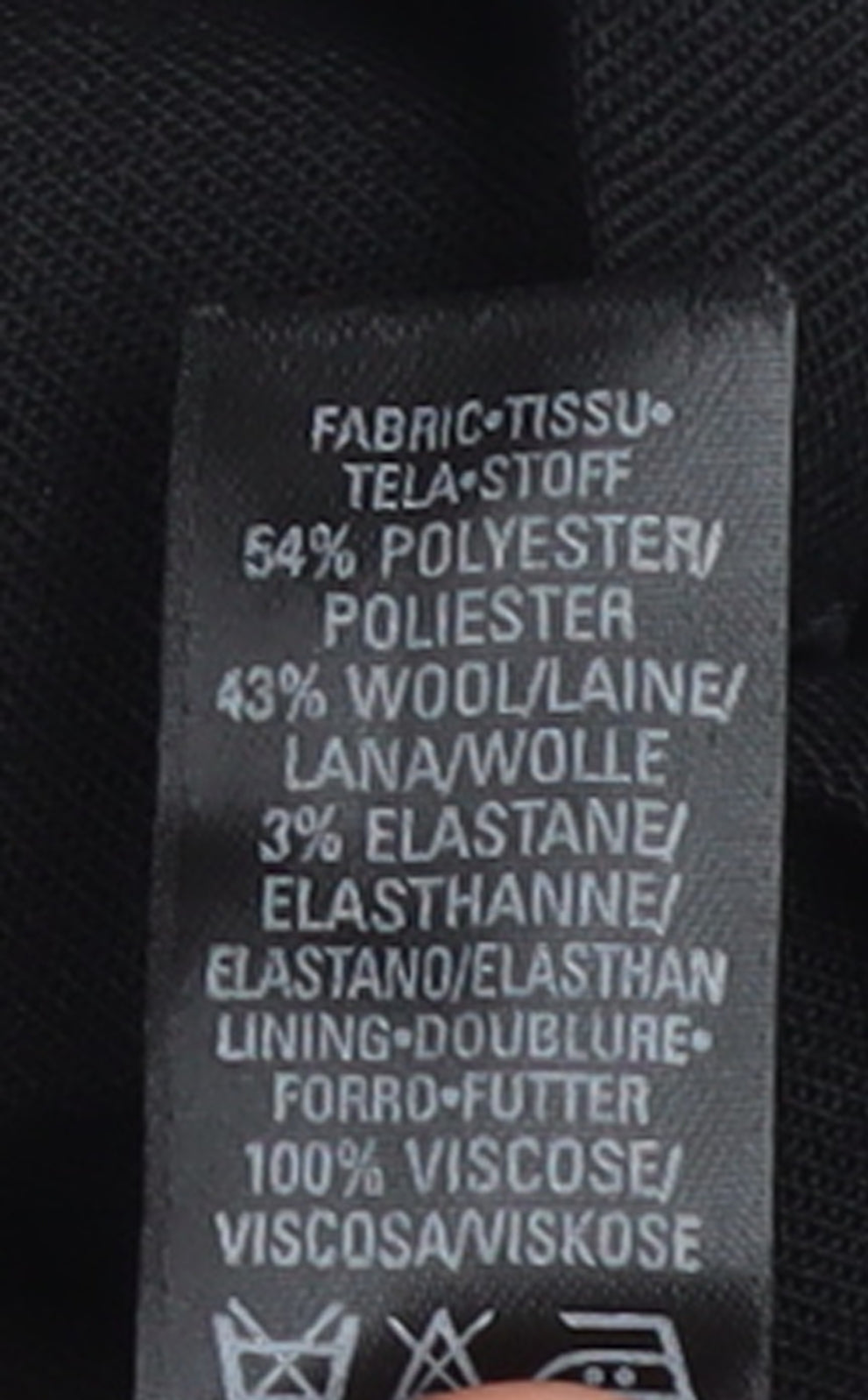 Marks and Spencer Autograph Women's Black Long Wool Blend Trench Coat UK 12