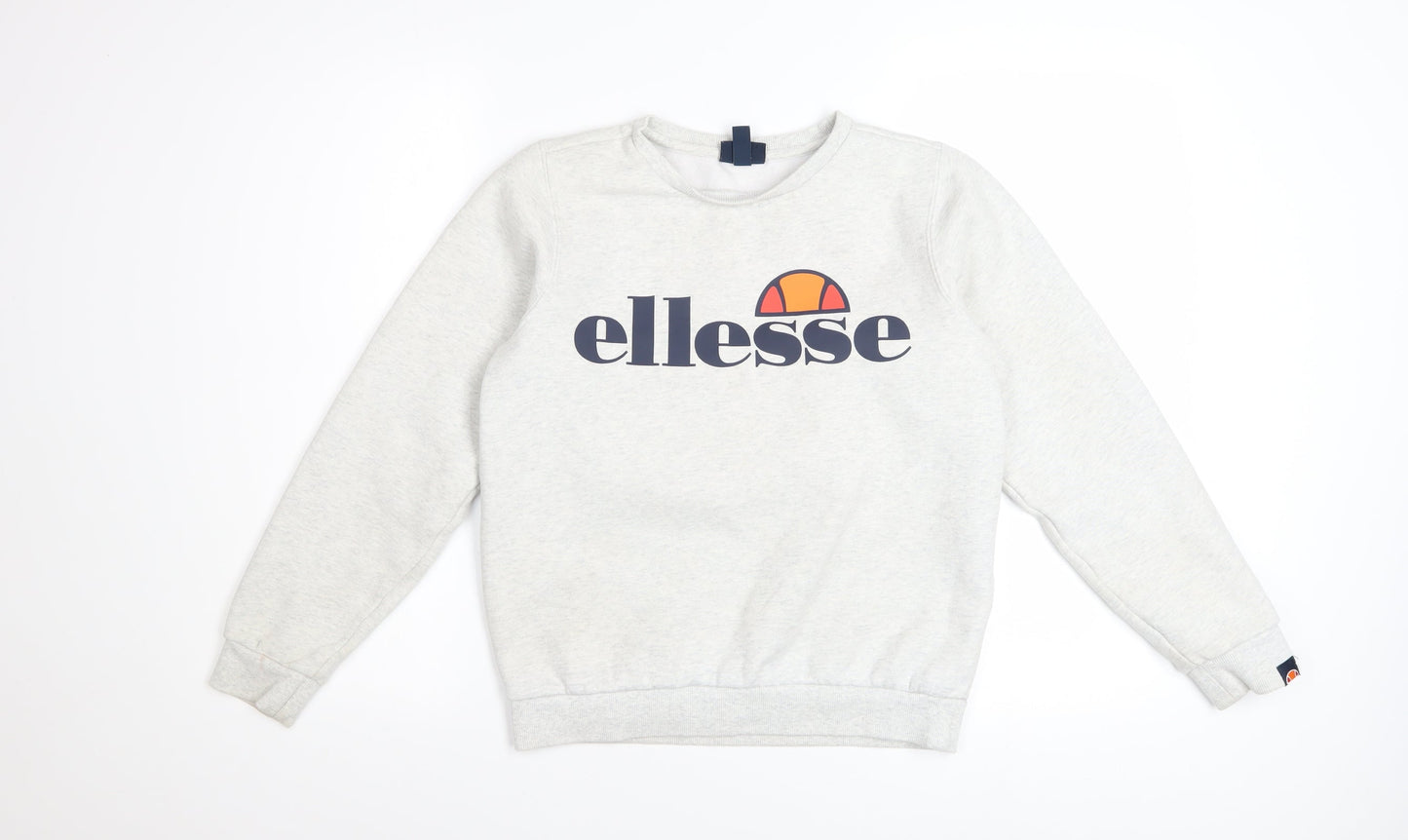 Ellesse Boys Grey Crew Neck Pullover Sweatshirt 12-13 Years