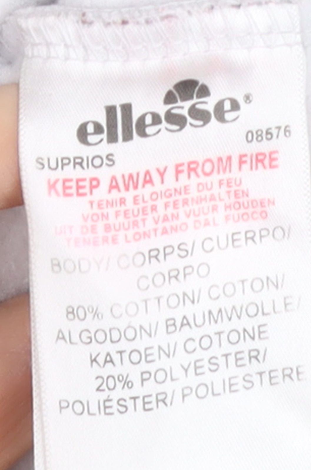 Ellesse Boys Grey Crew Neck Pullover Sweatshirt 12-13 Years