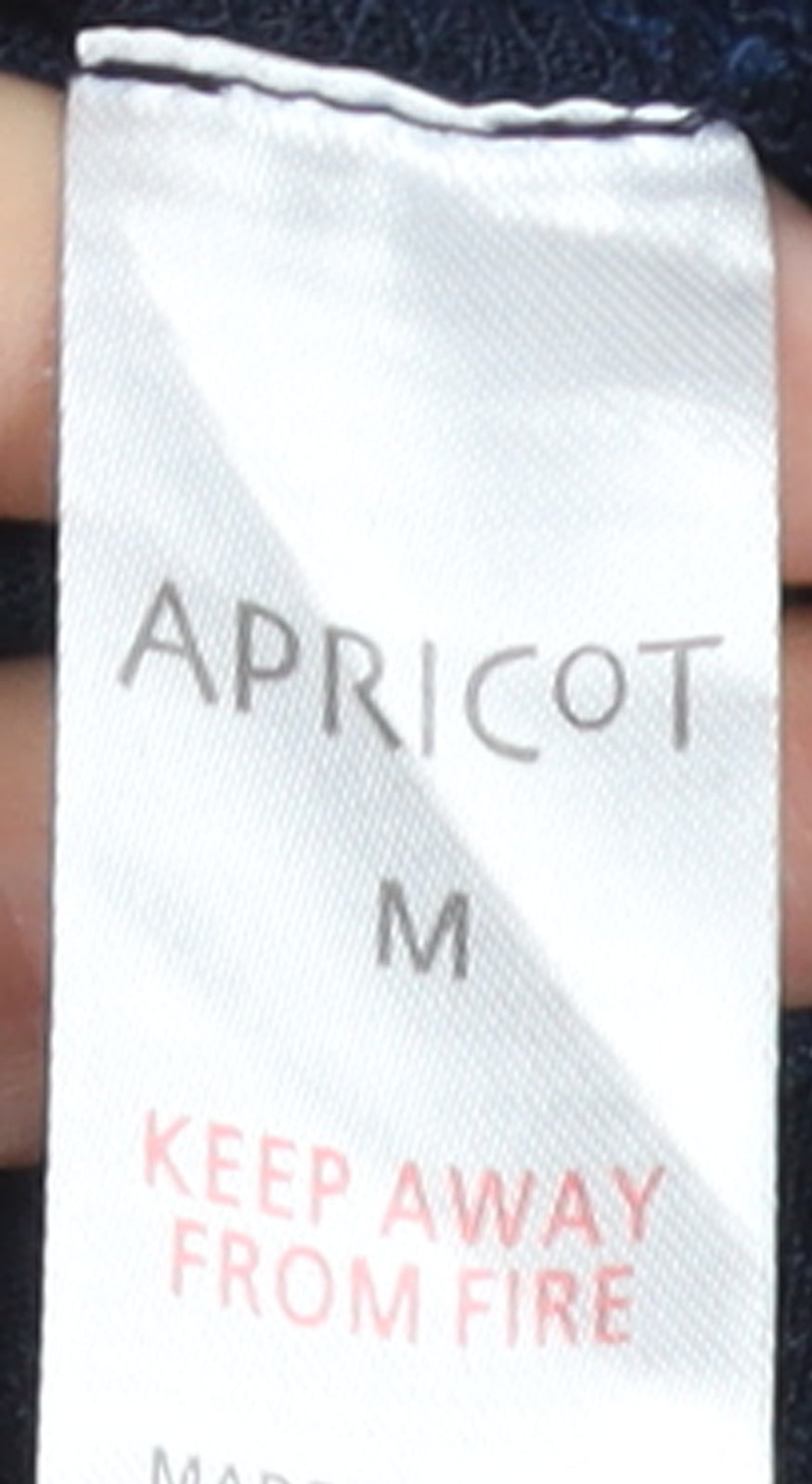 Apricot Women's Blue Feather Print Shift Dress Size M