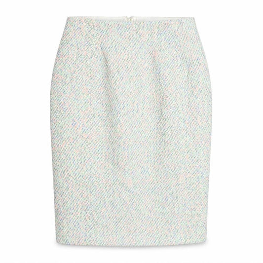 Hobbs Women’s Multicoloured Tweed Pencil Skirt Size 14