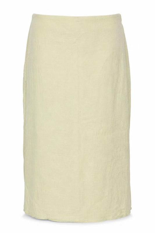 Tu Women Beige Midi Straight Skirt Size 20 Polyester Blend