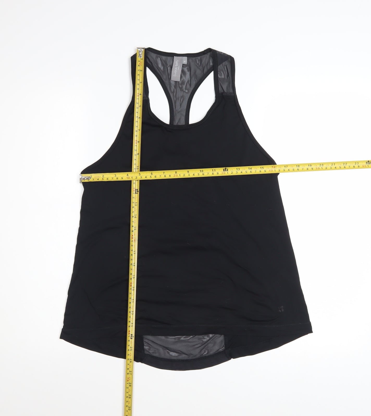 Sweaty Betty Women’s Black Racerback Gym Tank Top Size M