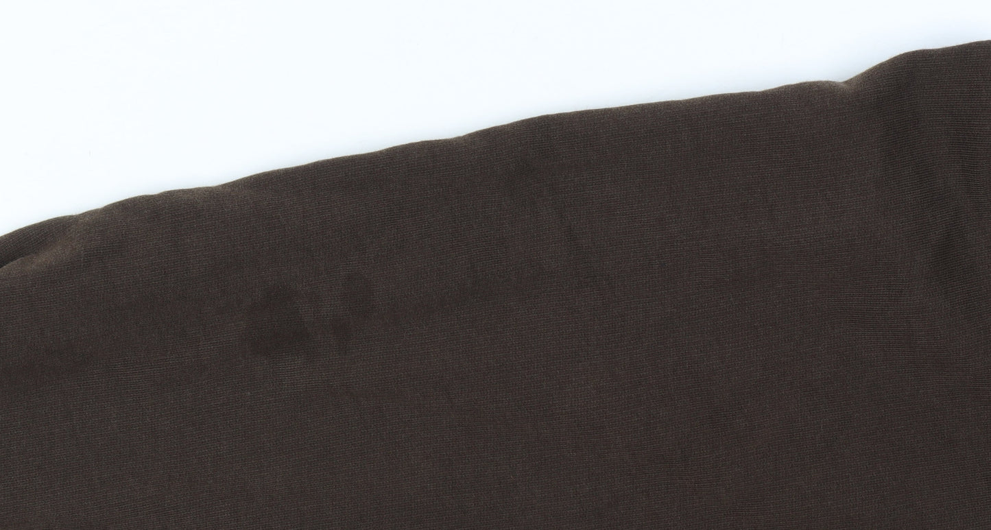Represent Men's Brown Crew Neck Pullover Sweatshirt M