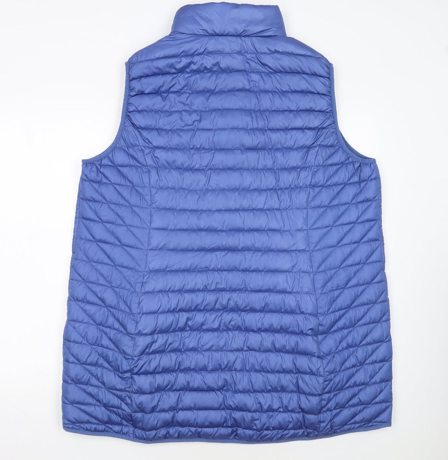 Cotswold Collections Women's Blue Quilted Puffer Waistcoat Size 20