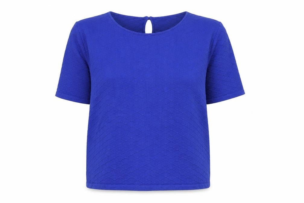 Next Women's Blue Knit Pullover Jumper Size 22