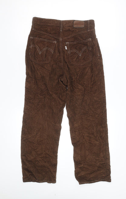 Levi's Men's Brown Corduroy Straight Jeans 40W Classic Fit