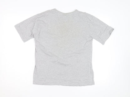 Nasty Gal Women's Grey Friends Central Perk Basic T-Shirt Size 10