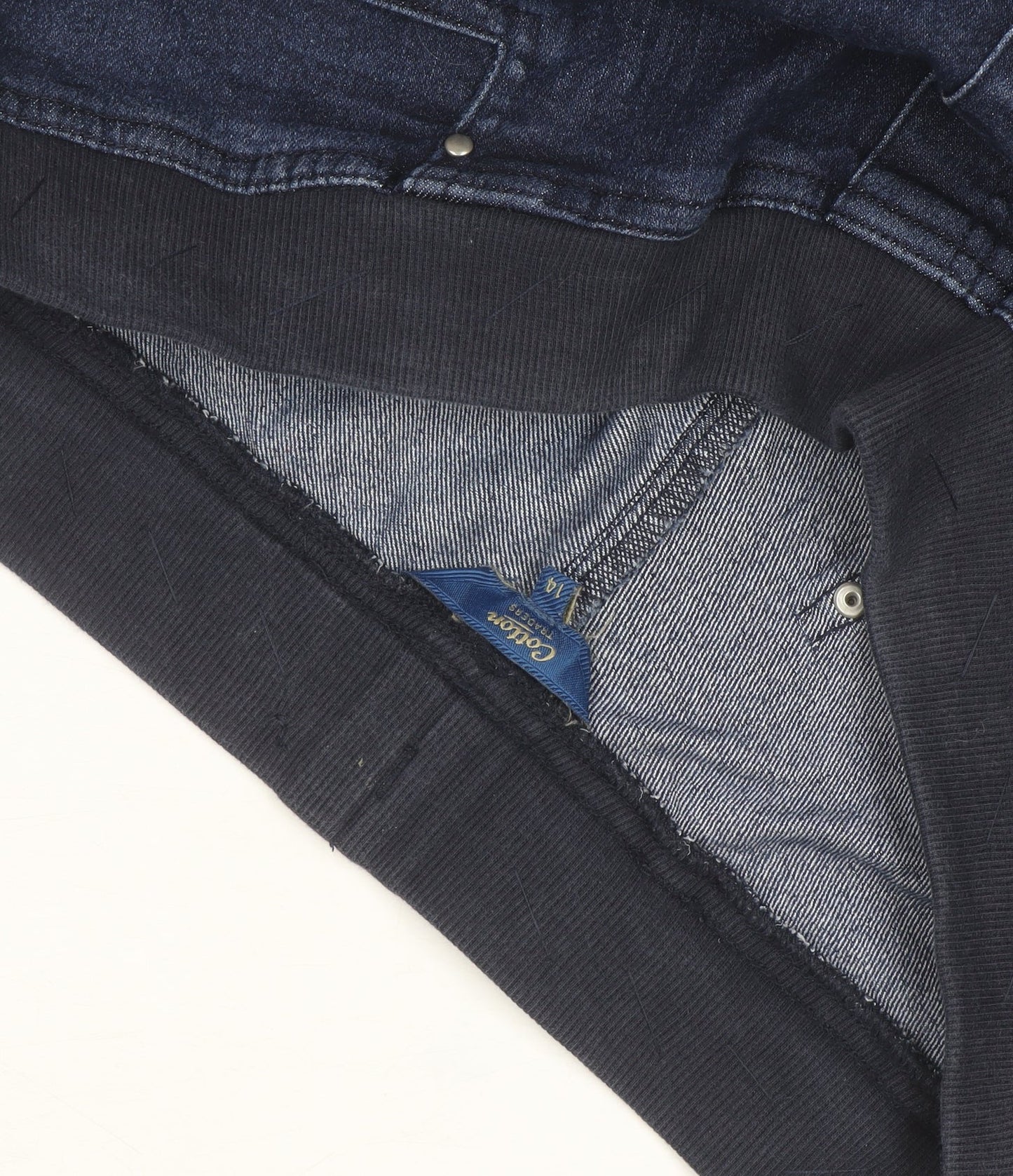 Gloria Vanderbilt Women's Blue Stretch Denim Pull-On Jeans Size 14