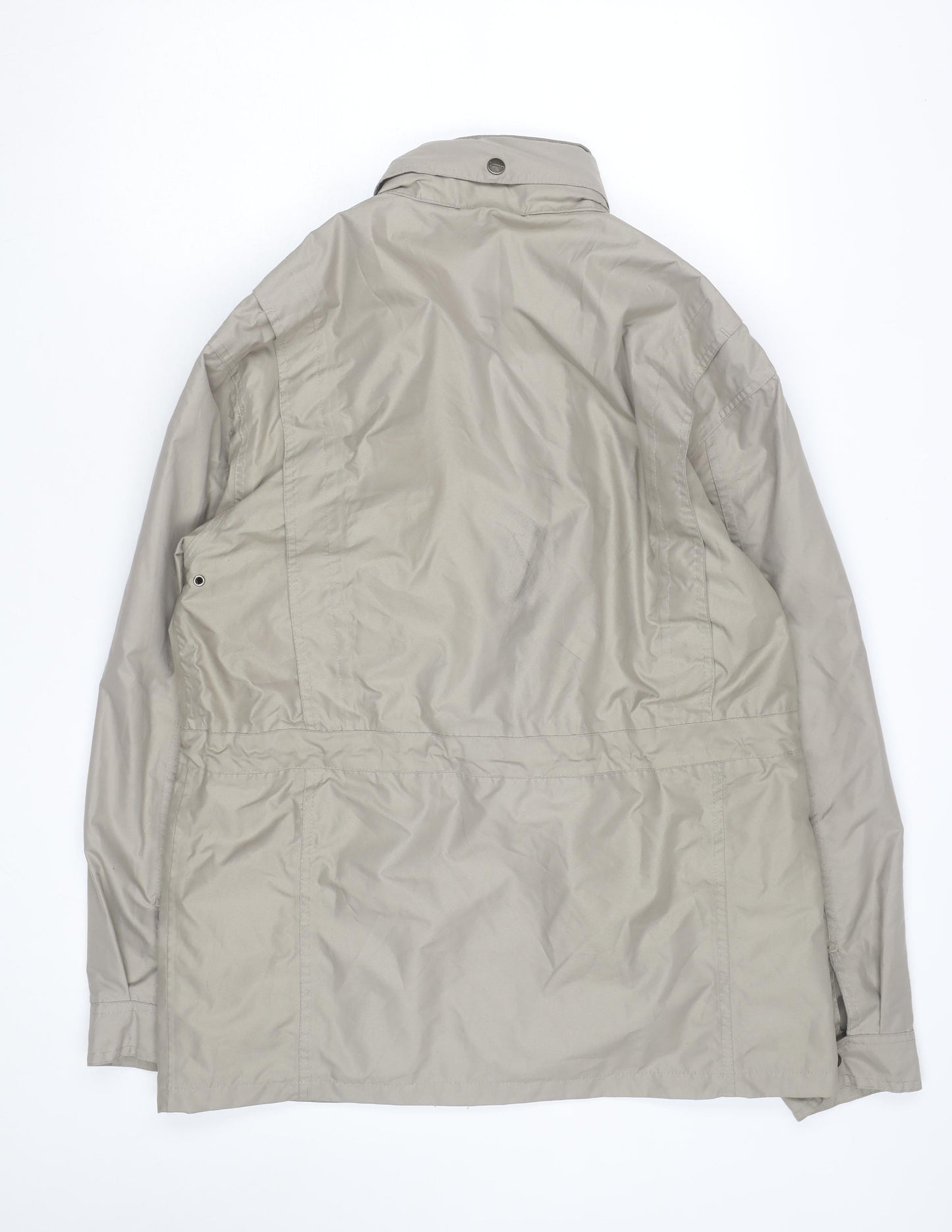 Champion Men's Beige Parka Jacket M Water Resistant Outdoor