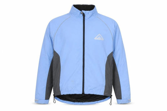 Altura Men’s Blue Windbreaker Cycling Jacket Size S Reflective Pockets