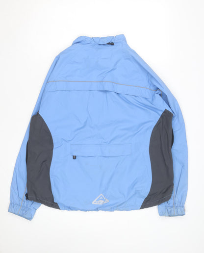 Altura Men’s Blue Windbreaker Cycling Jacket Size S Reflective Pockets