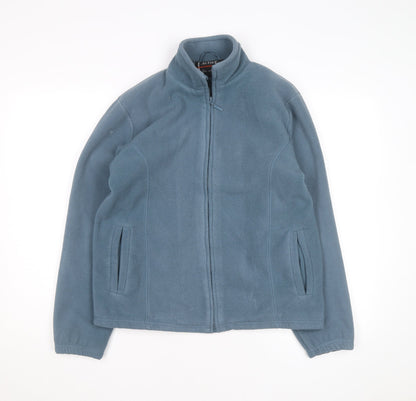 Active Pure and Natural Men's Blue Fleece Full Zip Jacket Size S