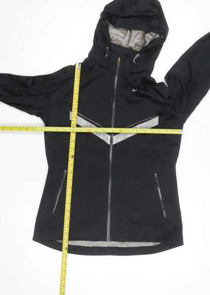 Nike Men's Black Storm-FIT Hooded Windbreaker Jacket Size S