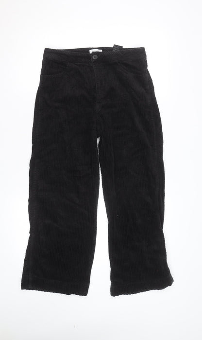 Weekday Women's Black Corduroy Straight Jeans Size 12