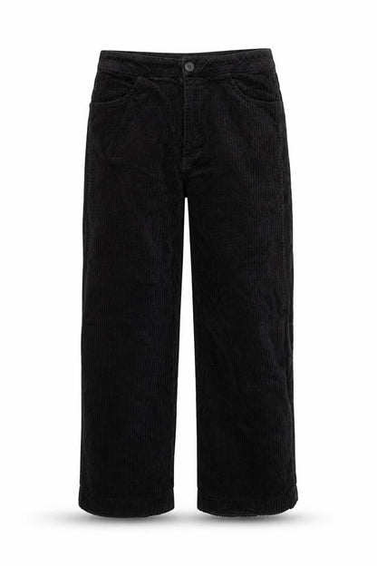 Weekday Women's Black Corduroy Straight Jeans Size 12