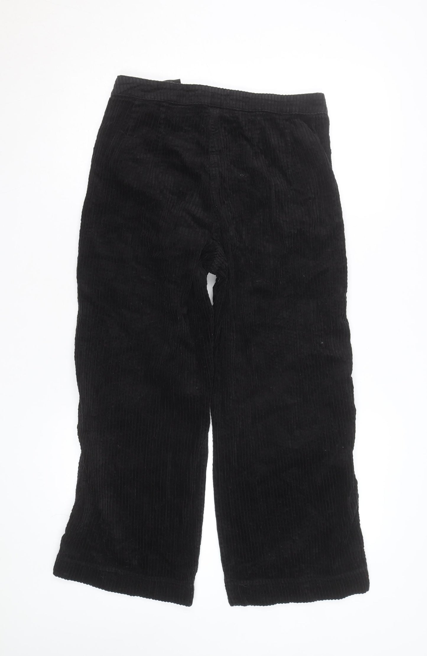 Weekday Women's Black Corduroy Straight Jeans Size 12